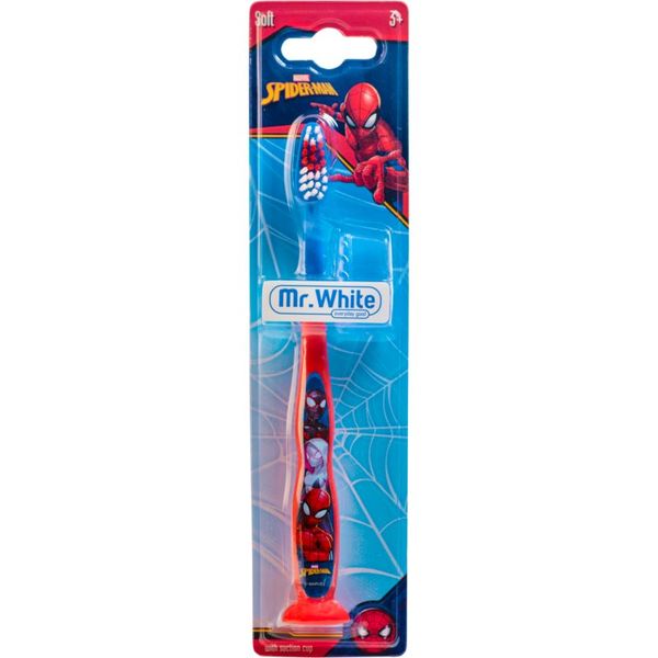 Marvel Marvel Spiderman Manual Toothbrush dječja četkica za zube s putnim poklopcem soft 3y+ 1 kom