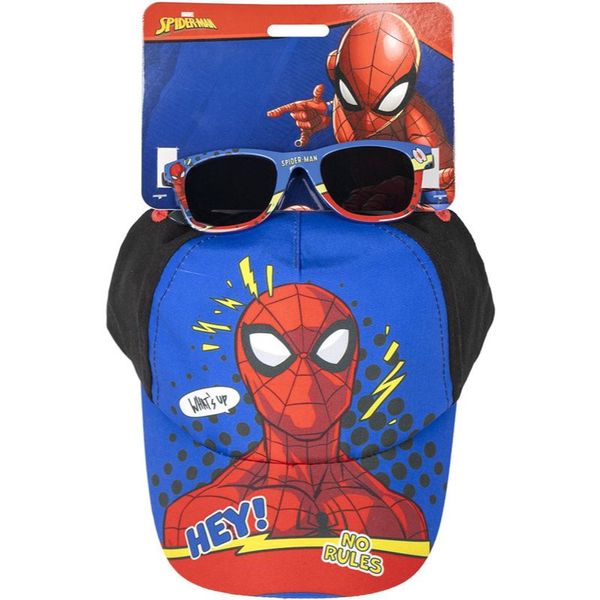 Marvel Marvel Spiderman Set Cap & Sunglasses set za djecu 3+ years Size 53 cm 1 kom