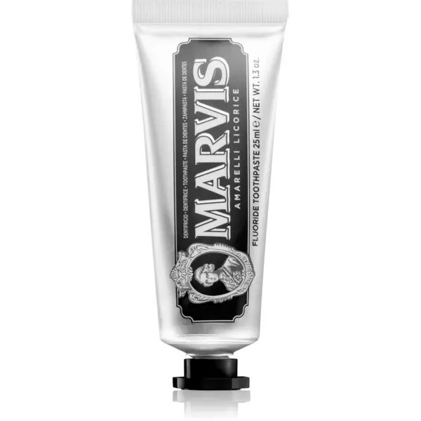 Marvis Marvis The Mints Amarelli Licorice pasta za zube okus Amarelli Licorice-Mint 25 ml