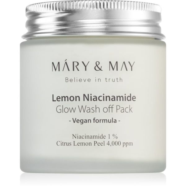 MARY & MAY MARY & MAY Lemon Niacinamid maska za hidrataciju i posvjetljivanje 125 g