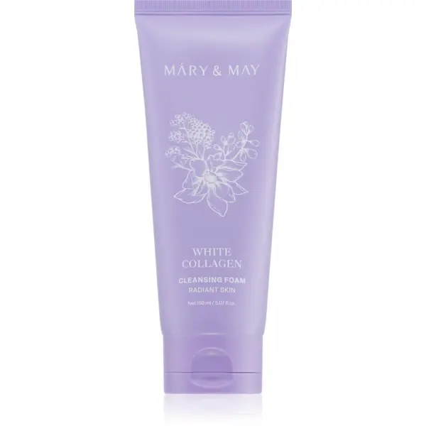 Mary&May Mary&May White Collagen Cleansing Foam kremasta pjena za čišćenje s niacinamidom 150 ml