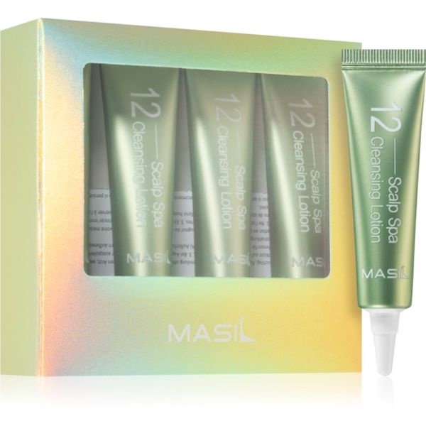 MASIL MASIL 12 Scalp Spa balzam za čišćenje za zdravo vlasište 4x15 ml