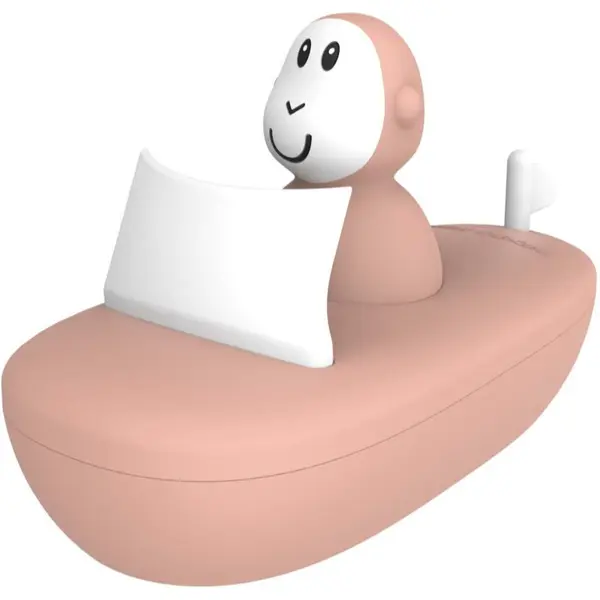 Matchstick Monkey Matchstick Monkey Endless Bathtime Fun Boat Set igračka za vodu Dusty Pink 2 kom