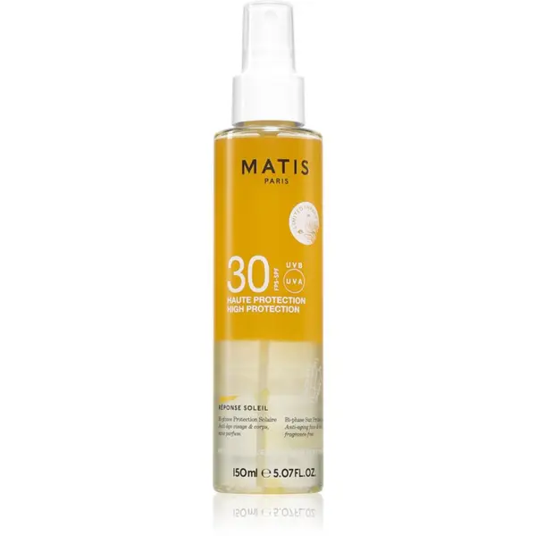 MATIS Paris MATIS Paris Réponse Soleil Bi-phase Protection Solaire SPF30 suho ulje za sunčanje SPF 30 150 ml