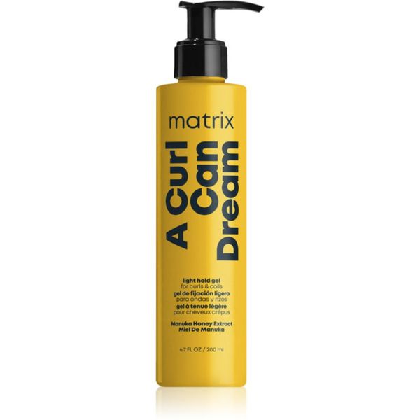 Matrix Matrix A Curl Can Dream gel za učvršćivanje za valovitu i kovrčavu kosu 250 ml
