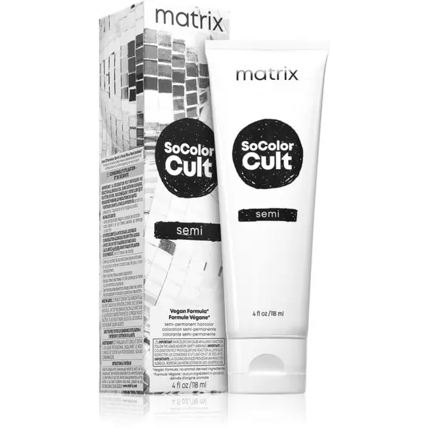 Matrix Matrix SoColor Cult polutrajna boja za kosu Disco Silver 118 ml