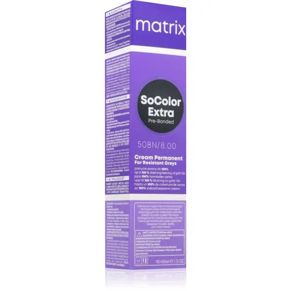 Matrix Matrix SoColor Extra Pre-Bonded trajna boja za kosu nijansa 508N 90 ml