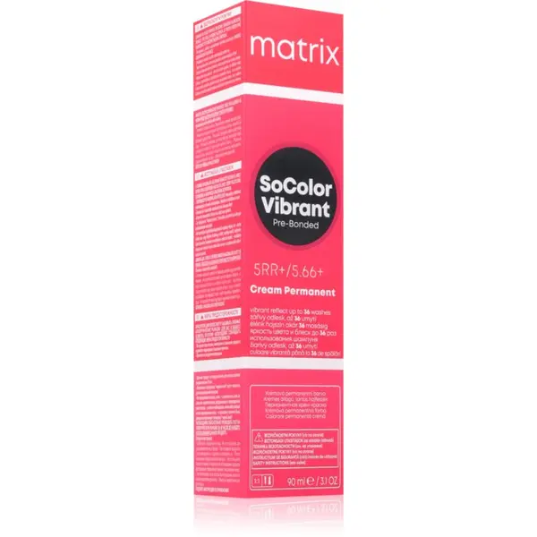 Matrix Matrix SoColor Vibrant Pre-Bonded Cream Permanent trajna boja za kosu za blistavu boju kose 90 ml