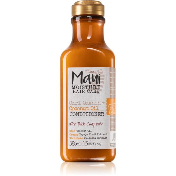 Maui Moisture Maui Moisture Curl Quench + Coconut Oil regenerator s kokosovim uljem za valovitu i kovrčavu kosu 385 ml