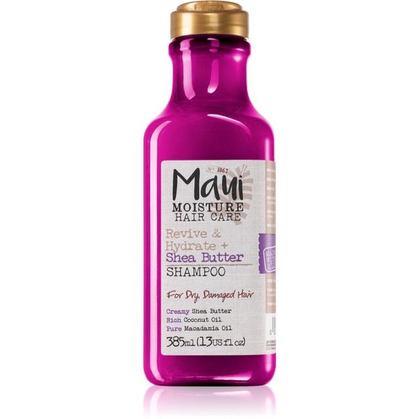 Maui Moisture Maui Moisture Revive & Hydrate + Shea Butter hidratantni i revitalizirajući šampon za suhu i oštećenu kosu 385 ml