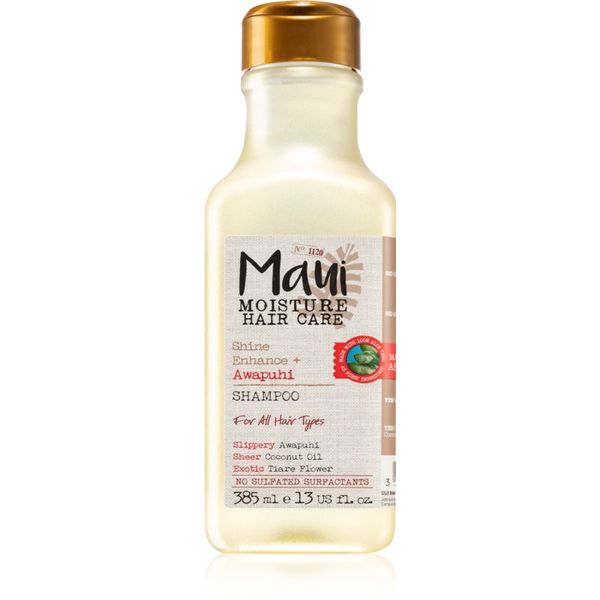 Maui Moisture Maui Moisture Shine Amplifying + Awapuhi šampon za sjajnu i mekanu kosu 385 ml