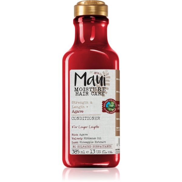 Maui Moisture Maui Moisture Strength & Lenght + Agave regenerator za učvršćivanje za oštećenu, kemijski tretiranu kosu 385 ml
