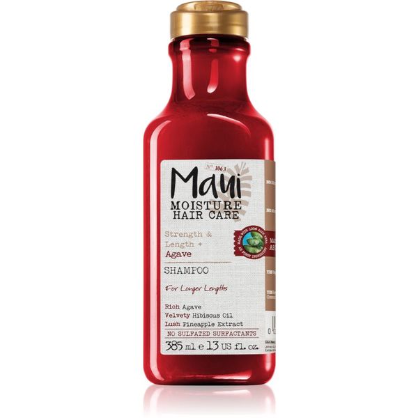 Maui Moisture Maui Moisture Strength & Lenght + Agave šampon za učvršćivanje za kemijski tretiranu kosu 385 ml