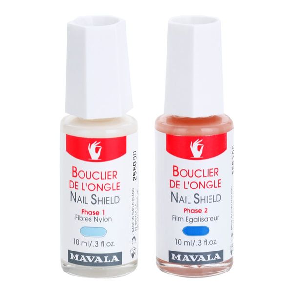 Mavala Mavala Nail Camouflage Nail Shield dvofazna njega za regeneraciju i elastičnost noktiju 2x10 ml