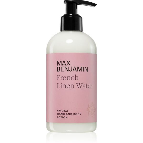 MAX Benjamin MAX Benjamin French Linen Water mlijeko za ruke i tijelo 300 ml