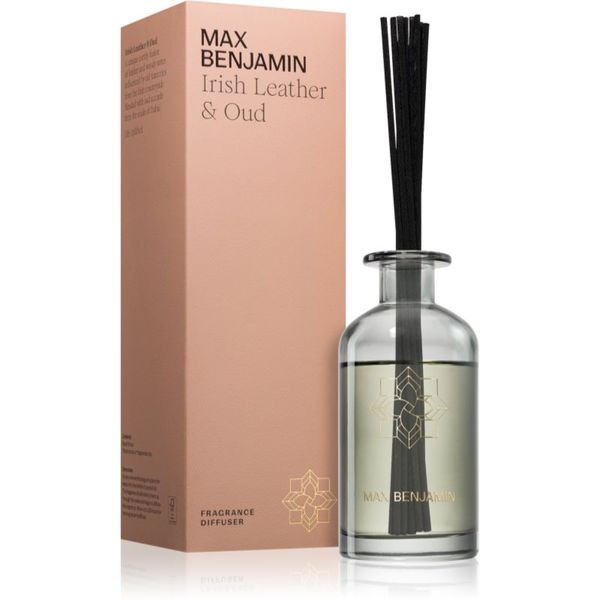 MAX Benjamin MAX Benjamin Irish Leather & Oud aroma difuzer s punjenjem 150 ml