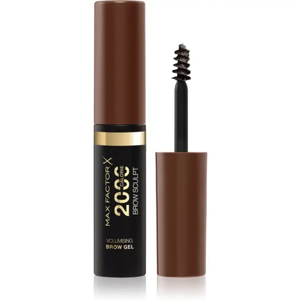 Max Factor Max Factor 2000 Calorie Brow Sculpt gel za obrve nijansa 004 Black Brown 4,5 ml