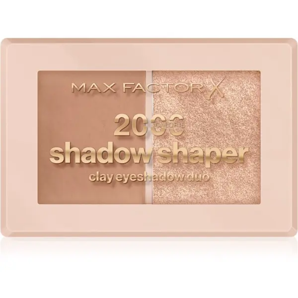 Max Factor Max Factor 2000 Calorie Shadow Shaper duo sjenila za oči nijansa 020 Bronze Glaze 4 g