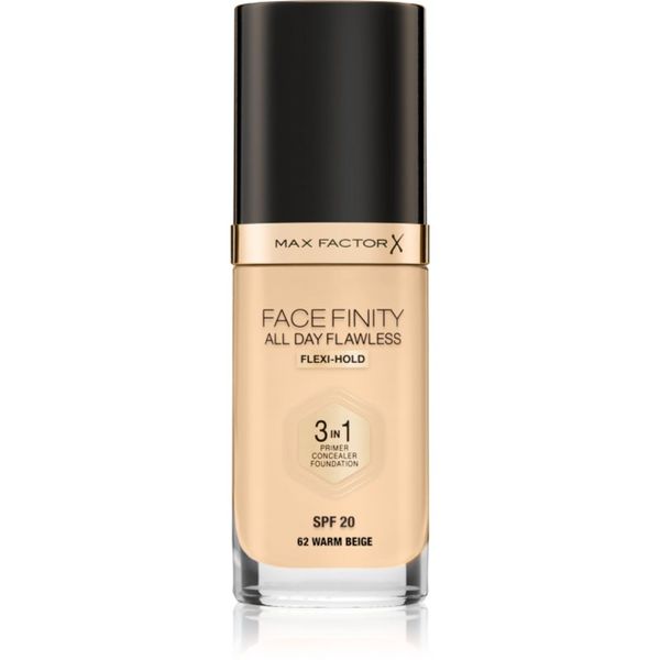 Max Factor Max Factor Facefinity All Day Flawless dugotrajni puder SPF 20 nijansa 62 Warm Beige 30 ml