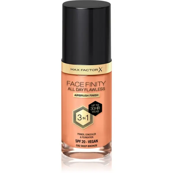 Max Factor Max Factor Facefinity All Day Flawless dugotrajni puder SPF 20 nijansa C82 Deep Bronze 30 ml