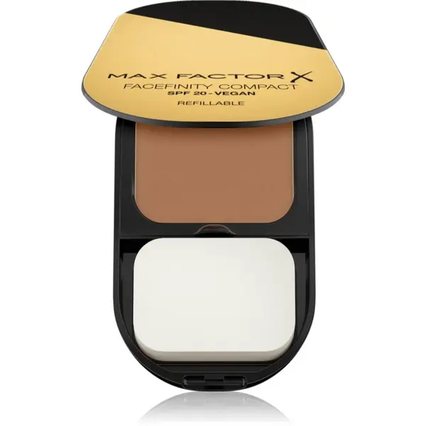 Max Factor Max Factor Facefinity Refillable kompaktni matirajući tekući puder SPF 20 nijansa 009 Caramel 10 g