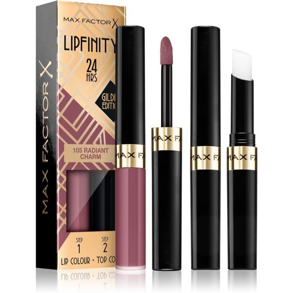 Max Factor Max Factor Lipfinity Gilded Edition dugotrajni ruž za usne s balzamom nijansa 105 Radiant Charm 4,2 g