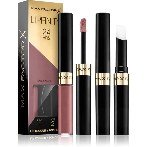 Max Factor Max Factor Lipfinity Lip Colour dugotrajni ruž za usne s balzamom nijansa 016 Glowing 4,2 g