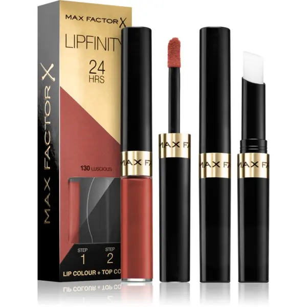 Max Factor Max Factor Lipfinity Lip Colour dugotrajni ruž za usne s balzamom nijansa 130 Luscious 4,2 g