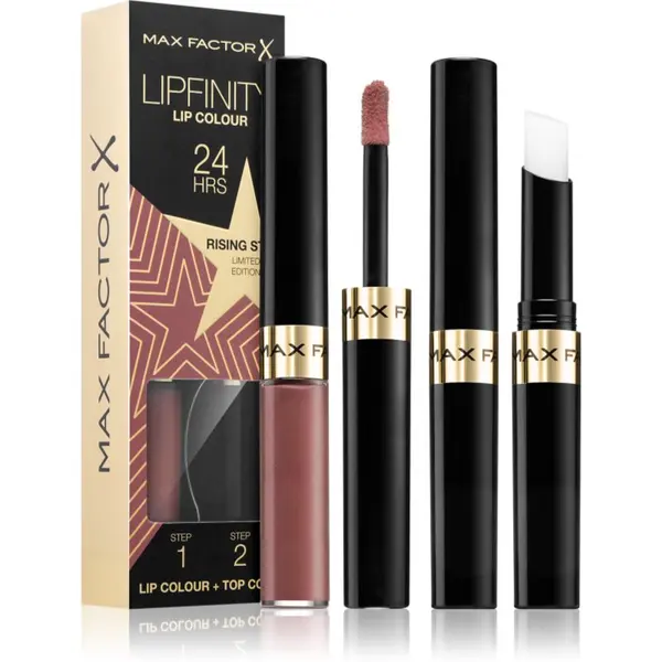 Max Factor Max Factor Lipfinity Rising Stars dugotrajni tekući ruž za usne s balzamom nijansa 082 Stardust 1 kom