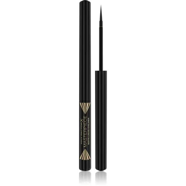 Max Factor Max Factor Masterpiece vodootporni eyelineri s mat efektom nijansa 01 Black 1,7 ml