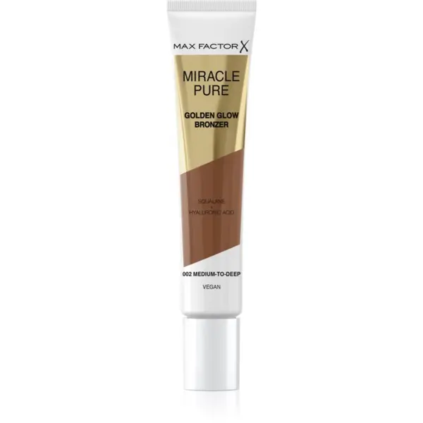 Max Factor Max Factor Miracle Pure kremasti bronzer za sjaj lica nijansa 002 Medium to Dark 15 ml