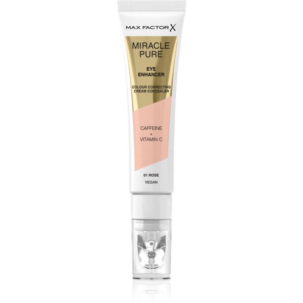 Max Factor Max Factor Miracle Pure kremasti korektor protiv oticanja i tamnih krugova nijansa 01 Rose 10 ml