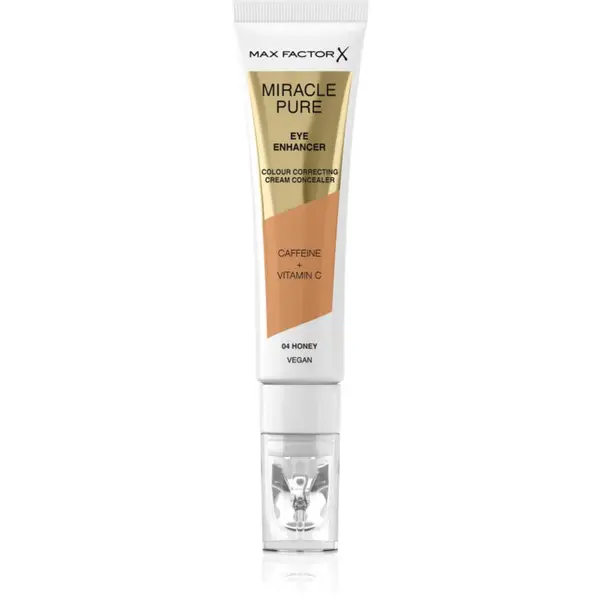 Max Factor Max Factor Miracle Pure kremasti korektor protiv oticanja i tamnih krugova nijansa 04 Honey 10 ml