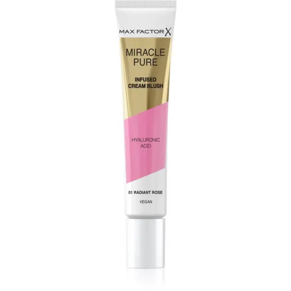 Max Factor Max Factor Miracle Pure kremasto rumenilo nijansa 01 Radiant Rose 15 ml