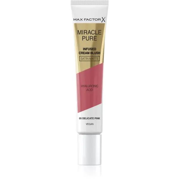 Max Factor Max Factor Miracle Pure kremasto rumenilo nijansa 05 Delicate Pink 15 ml