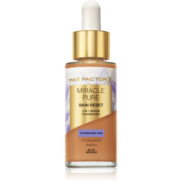 Max Factor Max Factor Miracle Pure Serum Foundation nijansa 80-85 Medium 30 ml
