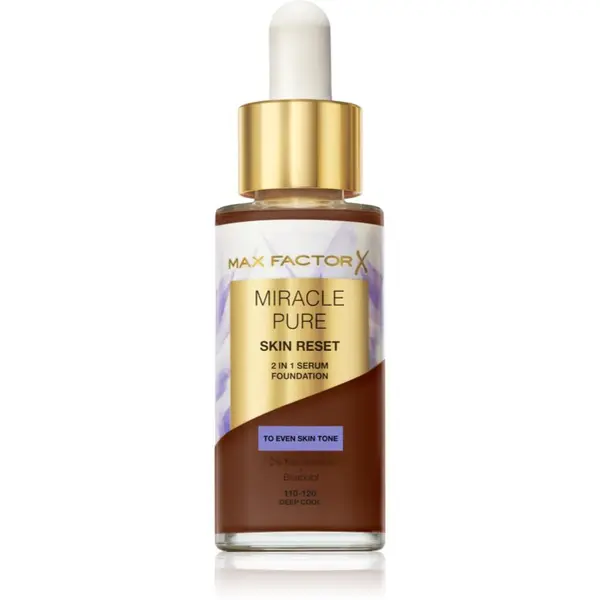 Max Factor Max Factor Miracle Pure Skin Reset Serum Foundation nijansa 110-120 Deep Cool 30 ml
