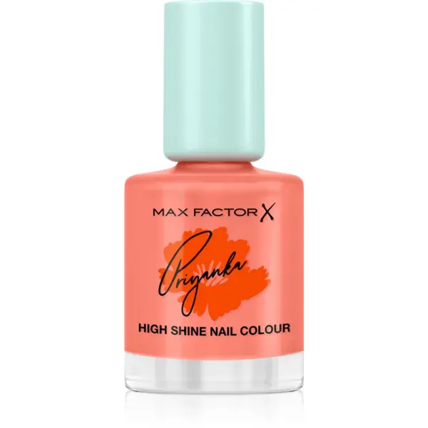Max Factor Max Factor x Priyanka Miracle Pure brzosušeći lak za nokte limitirana serija nijansa 410 Bold Marigold 12 ml
