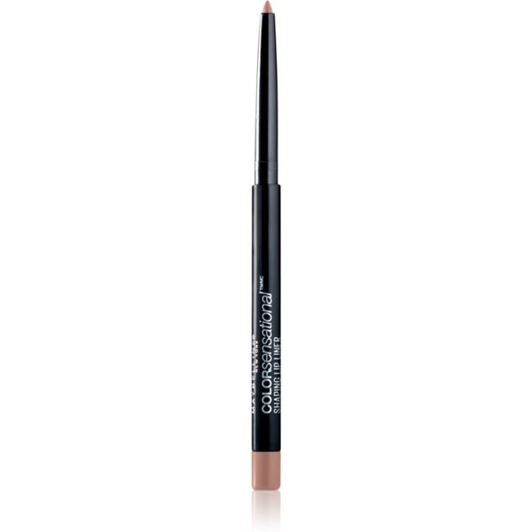 Maybelline Maybelline Color Sensational Shaping Lip Liner olovka za usne sa šiljilom nijansa 10 Nude Whisper 1,2 g