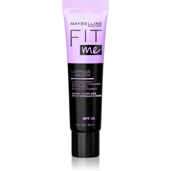 Maybelline Maybelline Fit Me! Luminous+Smooth primer za posvjetljivanje i ujednačavanje tena lica 30 ml