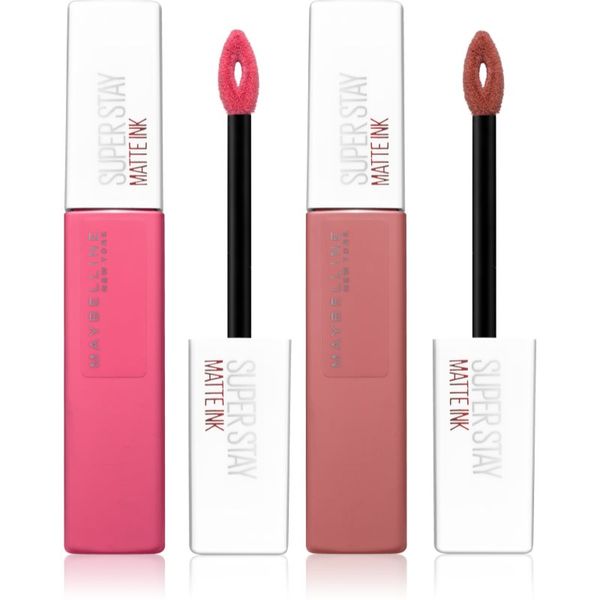 Maybelline Maybelline Make-Up Set set ruževa za usne(s mat efektom)