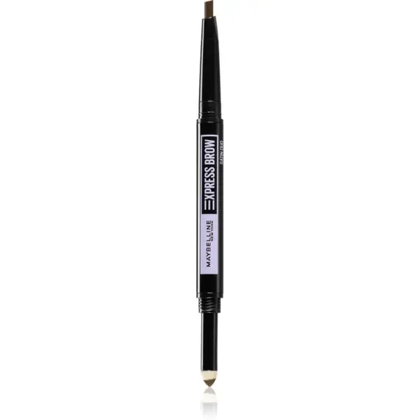 MAYBELLINE NEW YORK MAYBELLINE NEW YORK Express Brow Satin Duo olovka i puder za obrve duo nijansa 02 - Medium Brown