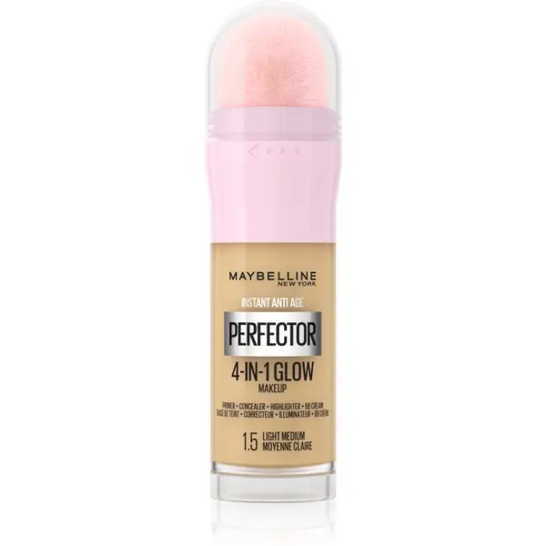 MAYBELLINE NEW YORK MAYBELLINE NEW YORK Instant Perfector 4-in-1 posvjetljujući puder za prirodni izgled nijansa 1.5 Light Medium 20 ml