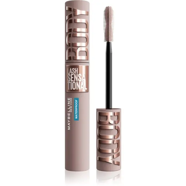 MAYBELLINE NEW YORK MAYBELLINE NEW YORK Lash Sensational Body Waterproof maskara za povećanje volumena vodootporna nijansa Black 9.75 ml