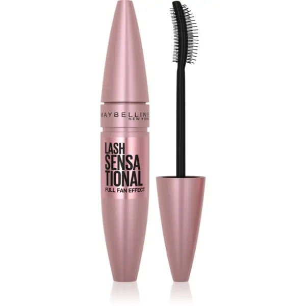 MAYBELLINE NEW YORK MAYBELLINE NEW YORK Lash Sensational maskara za produljenje i punije trepavice nijansa Very Black 9.5 ml