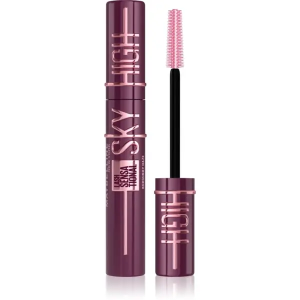 MAYBELLINE NEW YORK MAYBELLINE NEW YORK Lash Sensational Sky High maskara za volumen i produžavanje trepavica nijansa Burgundy Haze 7.2 ml