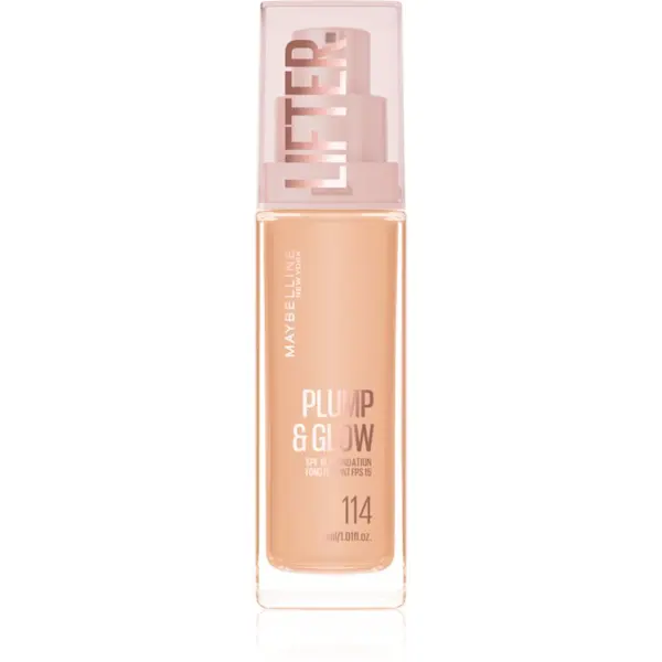 MAYBELLINE NEW YORK MAYBELLINE NEW YORK Lifter Plump & Glow posvjetljujući puder za prirodni izgled nijansa 114 30 ml