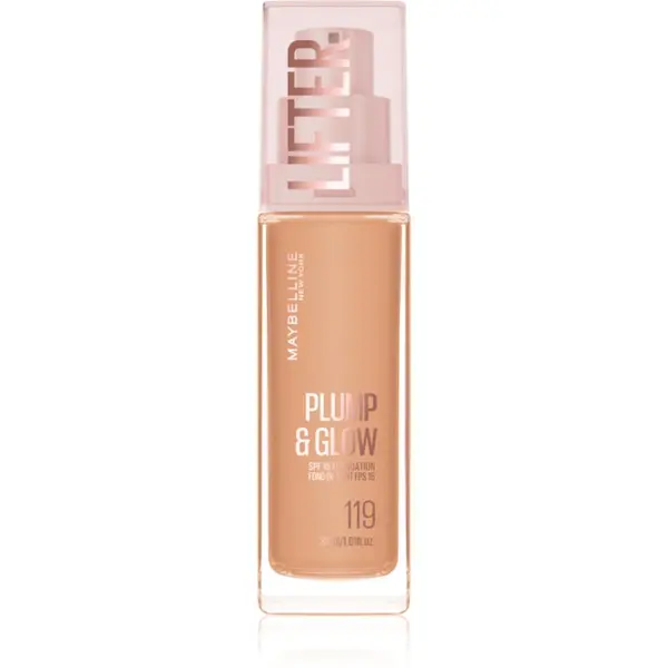 MAYBELLINE NEW YORK MAYBELLINE NEW YORK Lifter Plump & Glow posvjetljujući puder za prirodni izgled nijansa 119 30 ml