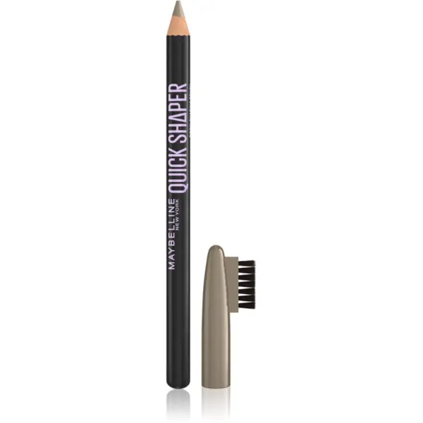 MAYBELLINE NEW YORK MAYBELLINE NEW YORK Quick Shaper precizna olovka za obrve sa četkicom nijansa 02 Blonde 1 kom