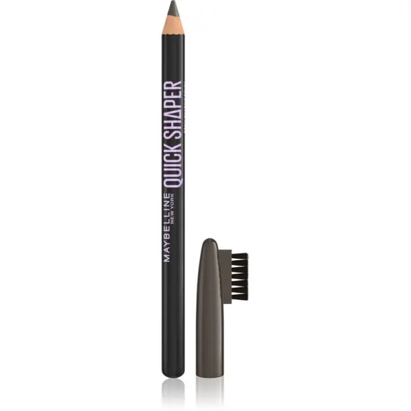 MAYBELLINE NEW YORK MAYBELLINE NEW YORK Quick Shaper precizna olovka za obrve sa četkicom nijansa 05 Deep Brown 1 kom